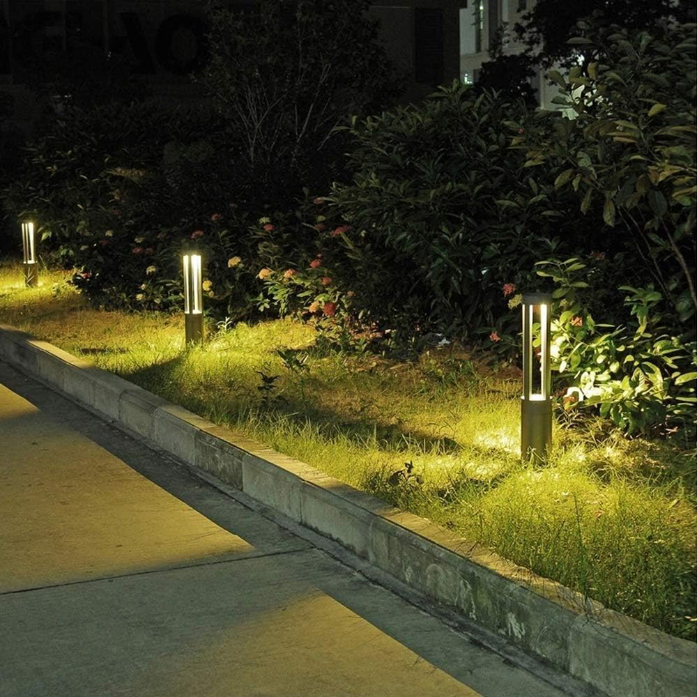 Ronde Luna staande LED tuinlamp 60 cm | pad- &amp; terraslicht | warm wit IP65 buitenlamp