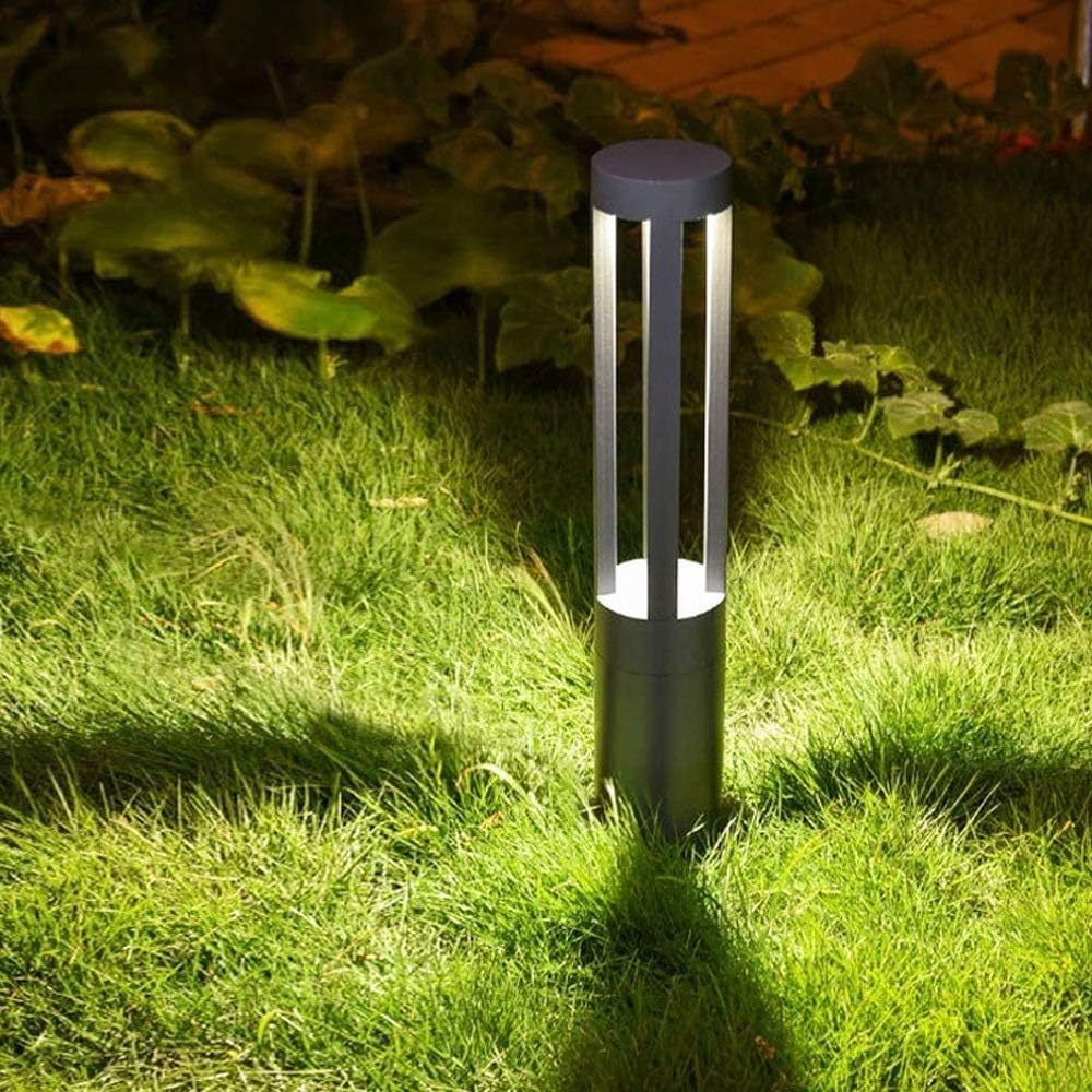 Ronde Luna staande LED tuinlamp 60 cm | pad- &amp; terraslicht | warm wit IP65 buitenlamp