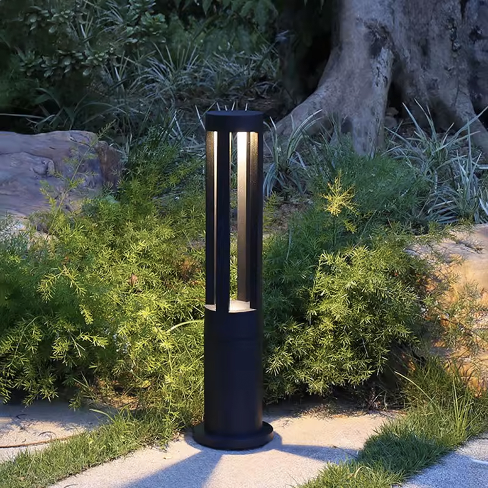 Ronde Luna staande LED tuinlamp 60 cm | pad- &amp; terraslicht | warm wit IP65 buitenlamp