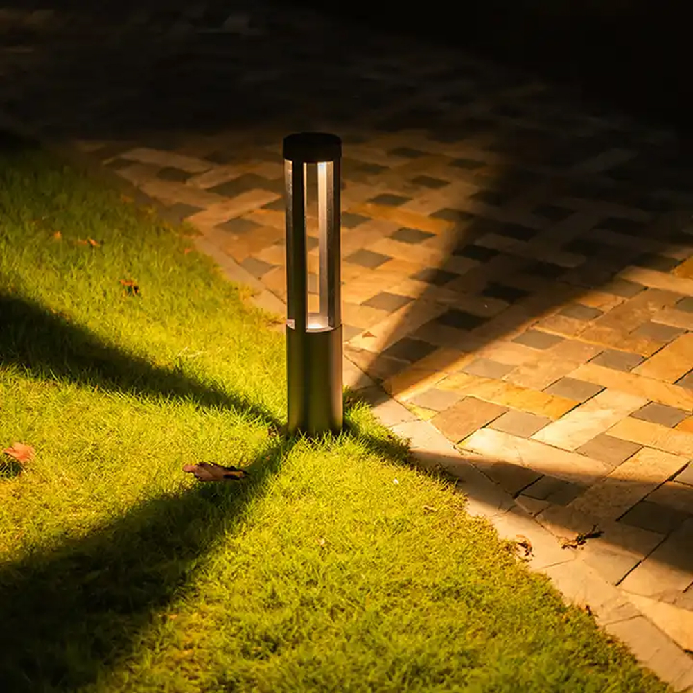Ronde Luna staande LED tuinlamp 60 cm | pad- &amp; terraslicht | warm wit IP65 buitenlamp