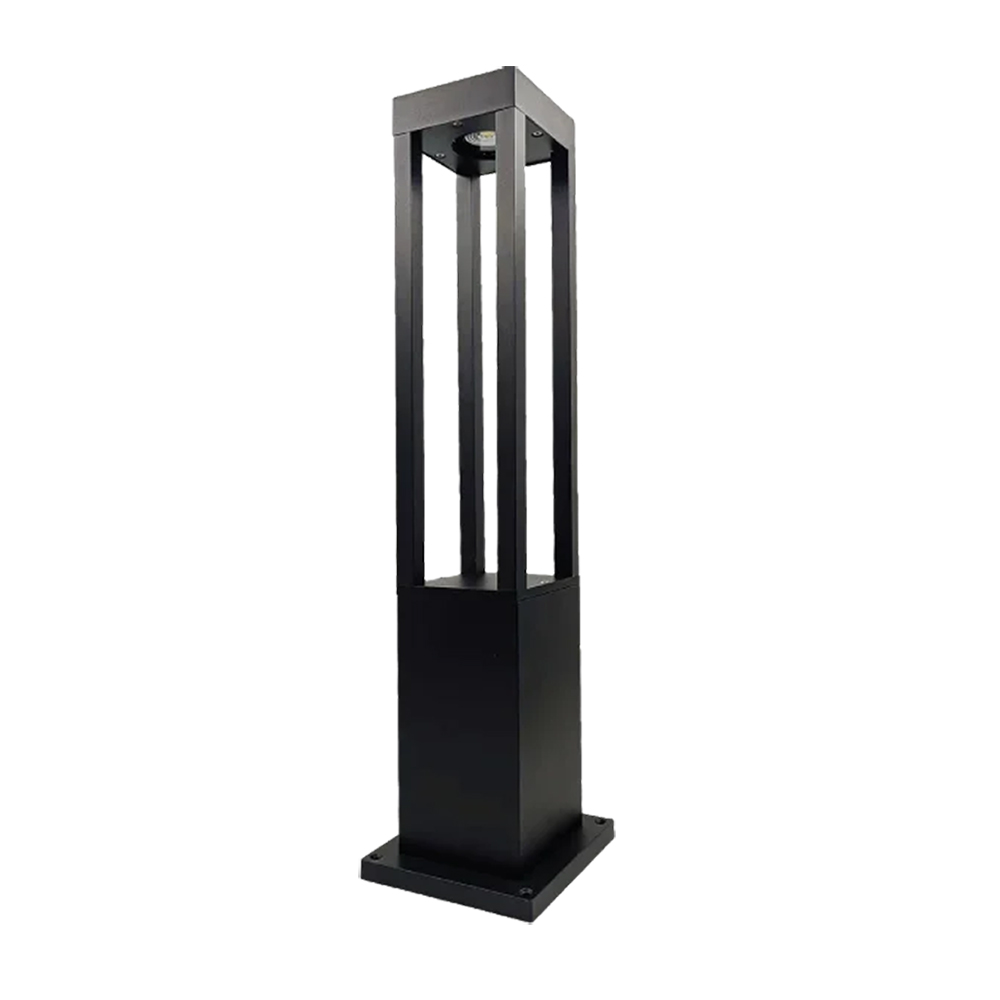 Vierkante Luna staande LED tuinlamp 60 cm | pad- &amp; terraslicht | warm wit IP65 buitenlamp