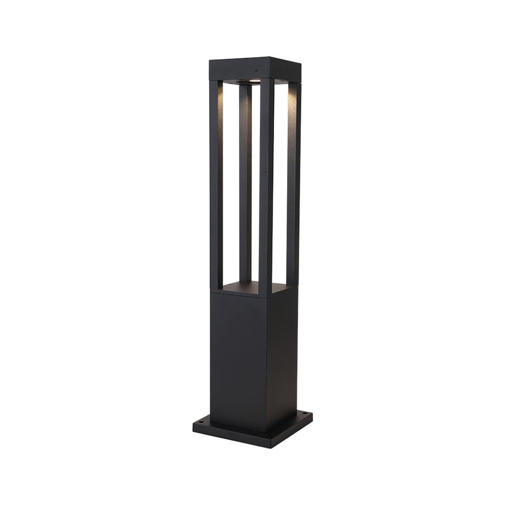 Vierkante Luna staande LED tuinlamp 60 cm | pad- &amp; terraslicht | warm wit IP65 buitenlamp