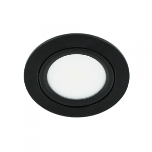 LED spot Mondo kantelbaar 8Watt rond ZWART IP65 dimbaar - 1